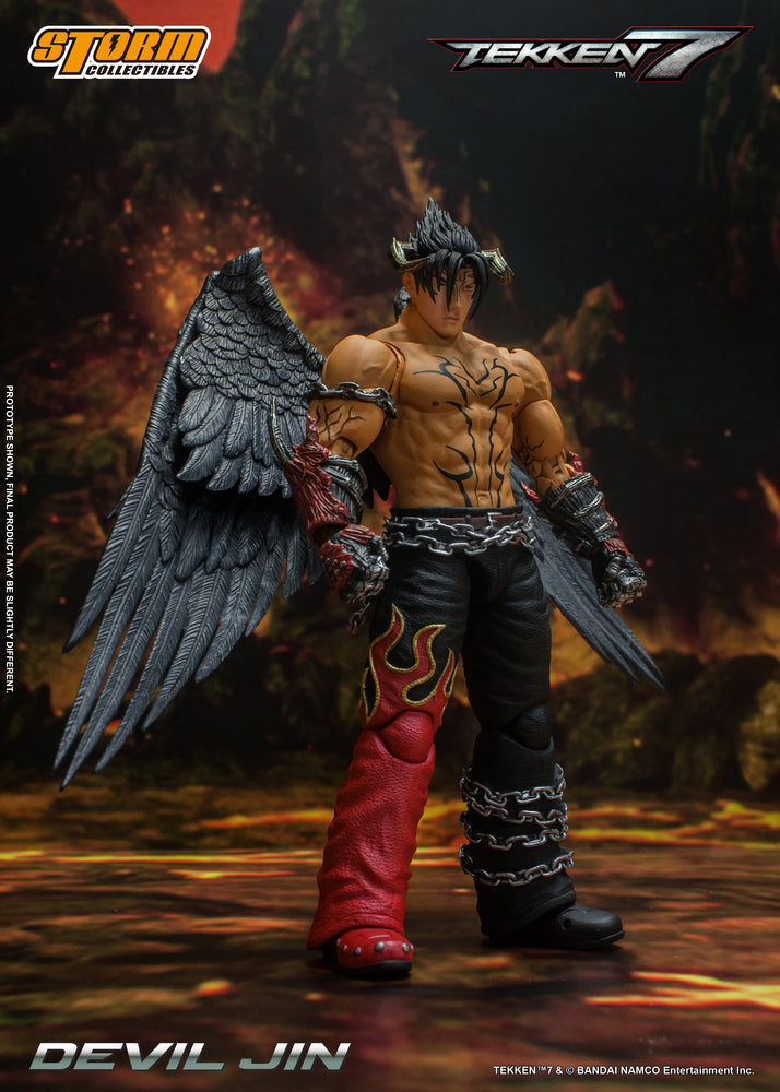 TEKKEN 7 - DEVIL JIN ACTION FIGURE | 鉄拳7 アクションフィギュア デビル仁