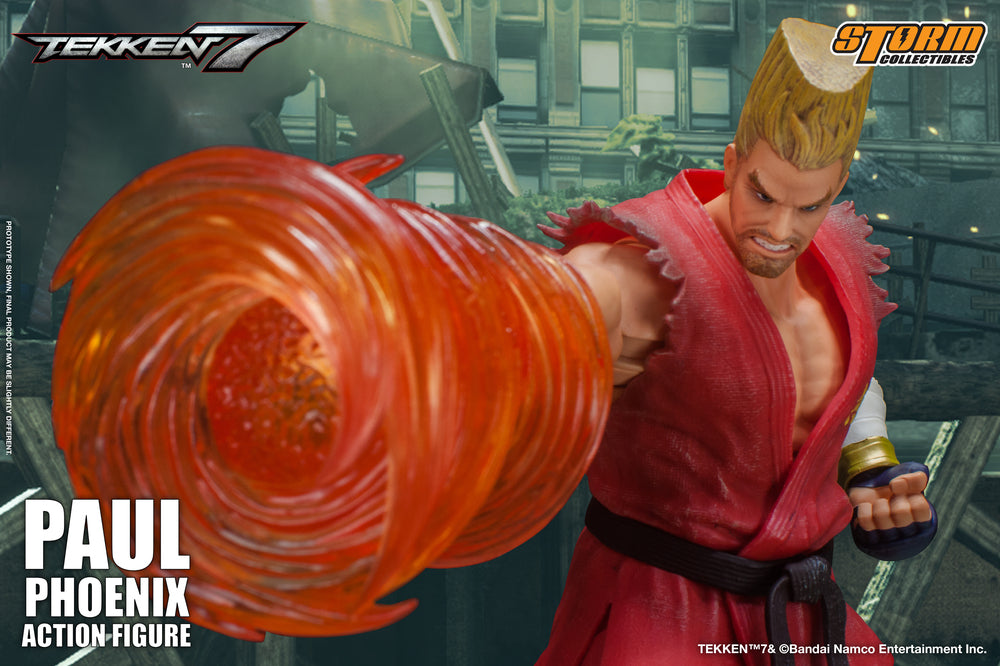 TEKKEN 7 - PAUL PHOENIX ACTION FIGUR | 鉄拳7 アクションフィギュア ポール・フェニックス