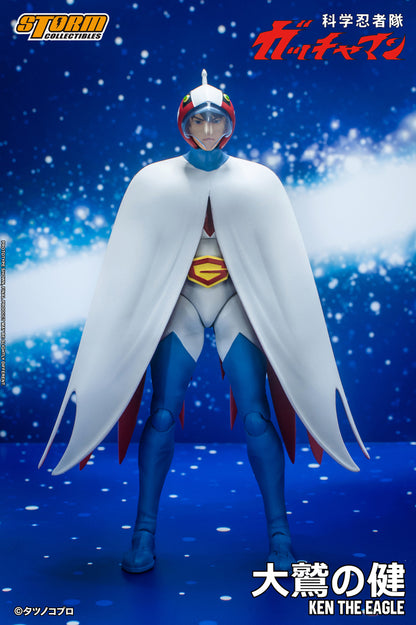 GATCHAMAN - KEN THE EAGLE ACTION FIGURE | 科学忍者隊ガッチャマン アクションフィギュア G-1号 大鷲の健