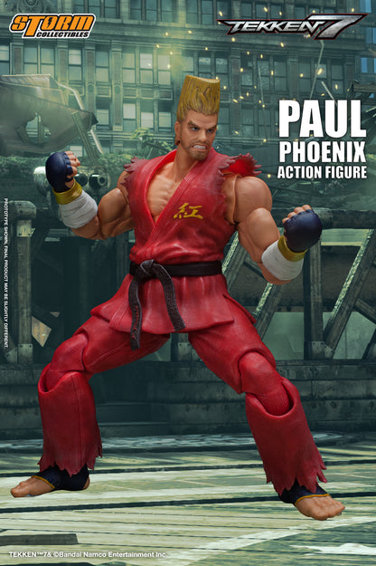 TEKKEN 7 - PAUL PHOENIX ACTION FIGUR | 鉄拳7 アクションフィギュア ポール・フェニックス