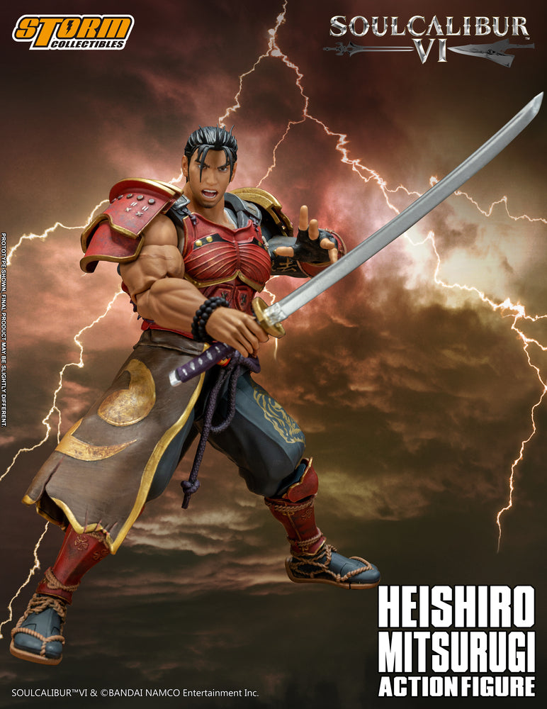 SOULCALIBUR VI - HEISHIRO MITSURUGI ACTION FIGURE SOULCALIBUR VI | アクションフィギュア 御剣平四郎