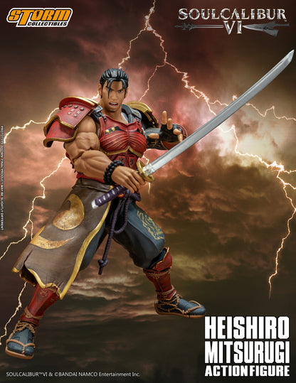 SOULCALIBUR VI - HEISHIRO MITSURUGI ACTION FIGURE SOULCALIBUR VI | アクションフィギュア 御剣平四郎
