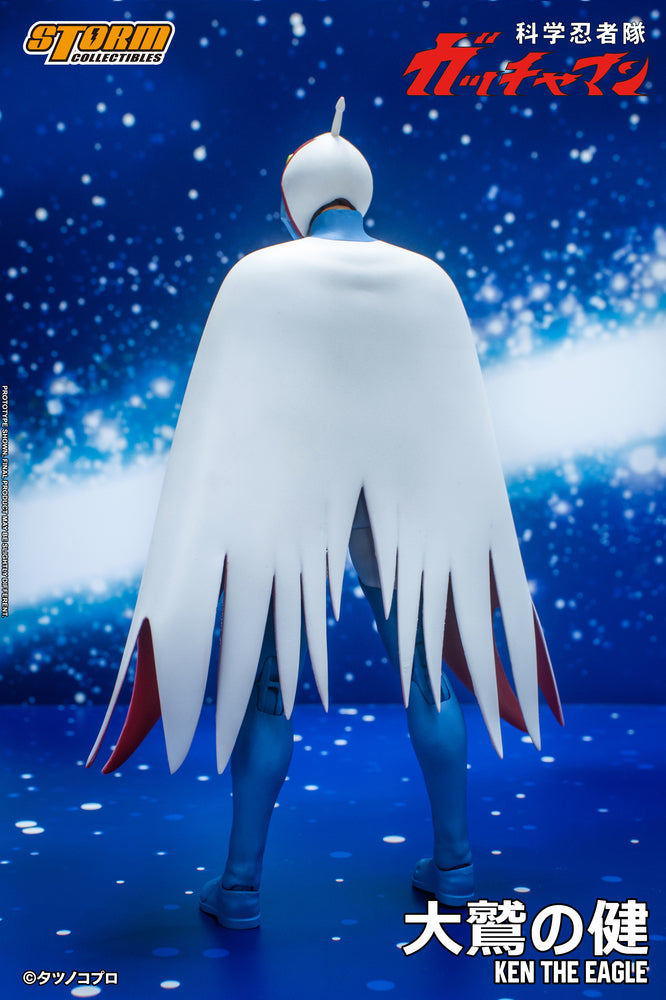 GATCHAMAN - KEN THE EAGLE ACTION FIGURE | 科学忍者隊ガッチャマン アクションフィギュア G-1号 大鷲の健