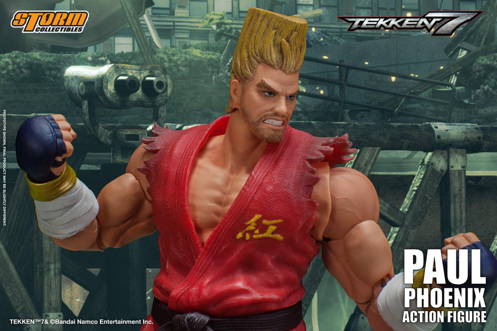TEKKEN 7 - PAUL PHOENIX ACTION FIGUR | 鉄拳7 アクションフィギュア ポール・フェニックス