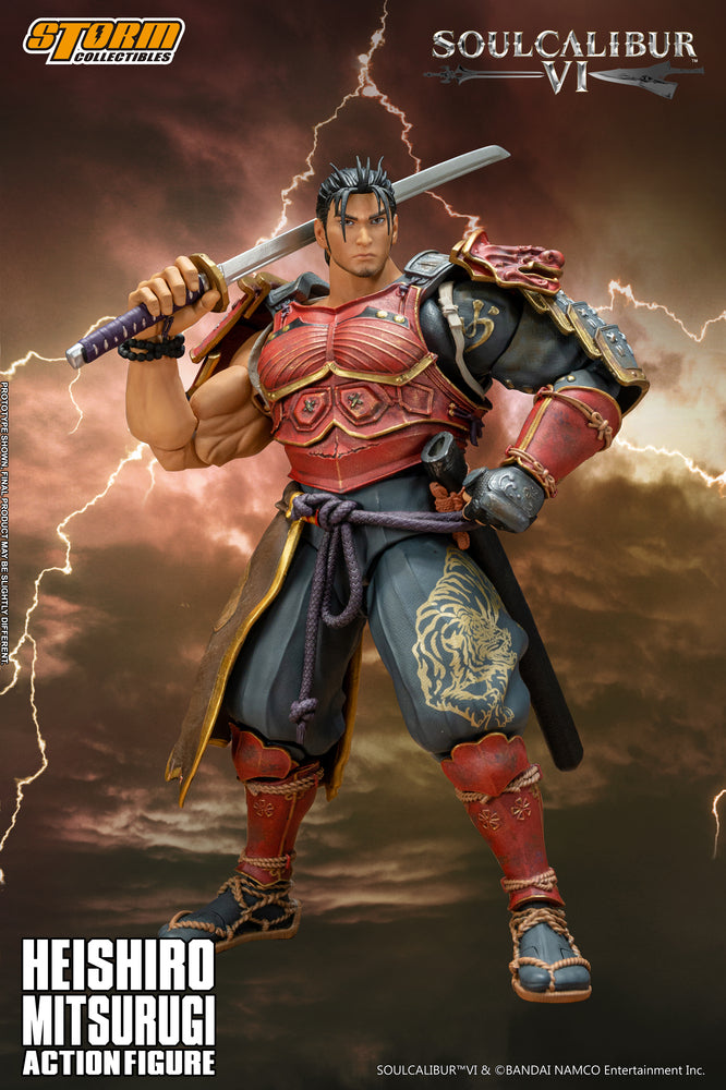 SOULCALIBUR VI - HEISHIRO MITSURUGI ACTION FIGURE SOULCALIBUR VI | アクションフィギュア 御剣平四郎