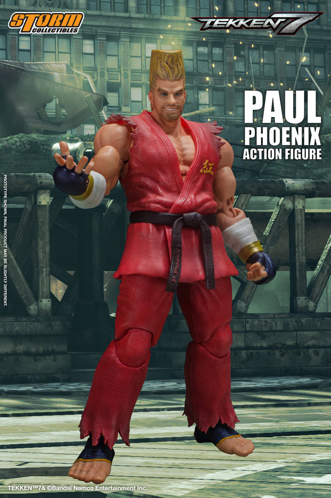 TEKKEN 7 - PAUL PHOENIX ACTION FIGUR | 鉄拳7 アクションフィギュア ポール・フェニックス