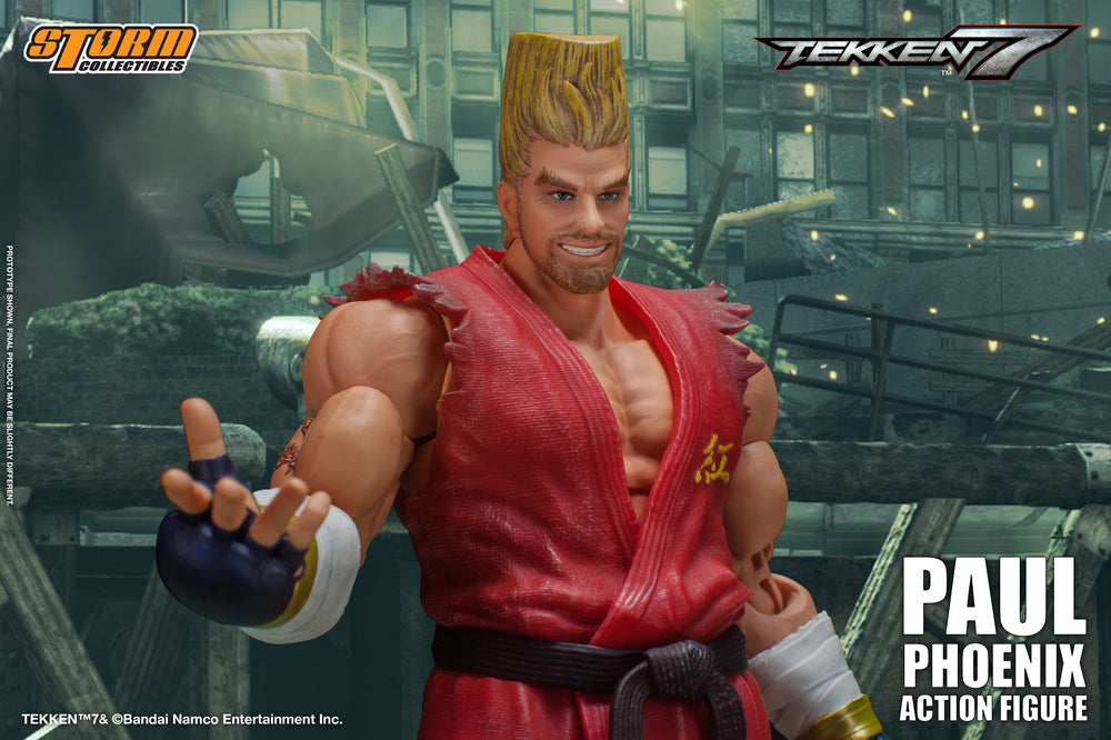 TEKKEN 7 - PAUL PHOENIX ACTION FIGUR | 鉄拳7 アクションフィギュア ポール・フェニックス