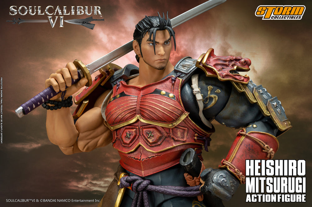 SOULCALIBUR VI - HEISHIRO MITSURUGI ACTION FIGURE SOULCALIBUR VI | アクションフィギュア 御剣平四郎