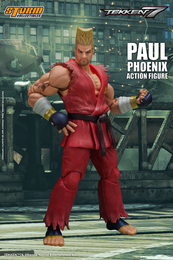 TEKKEN 7 - PAUL PHOENIX ACTION FIGUR | 鉄拳7 アクションフィギュア ポール・フェニックス