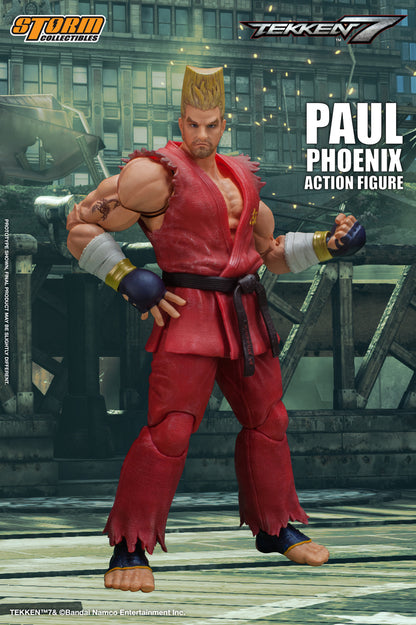 TEKKEN 7 - PAUL PHOENIX ACTION FIGUR | 鉄拳7 アクションフィギュア ポール・フェニックス