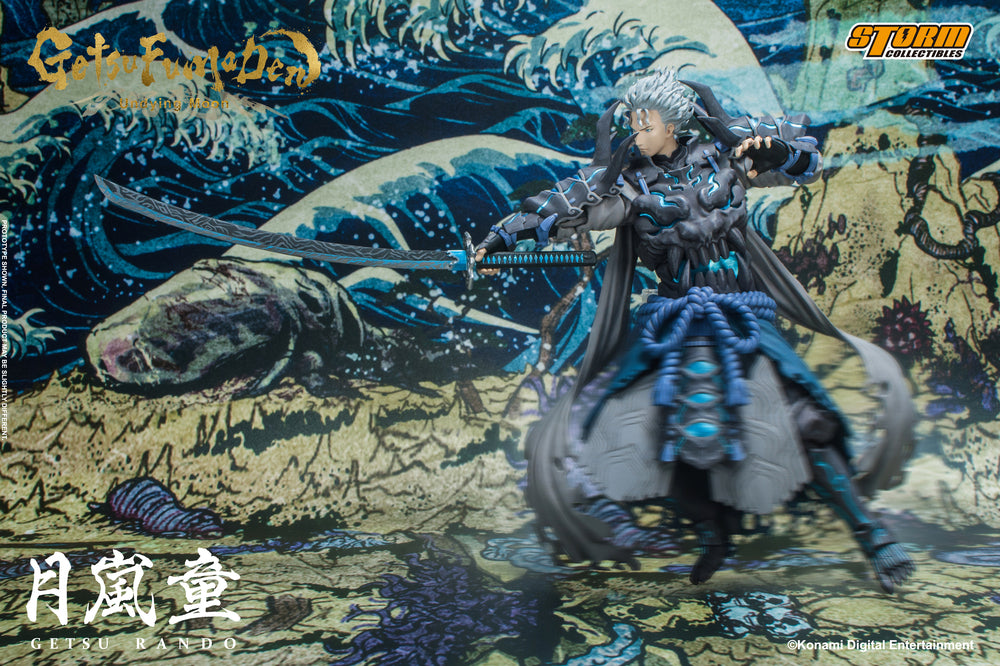 GETSUFUMADEN: UNDYING MOON - GETSU RANDO ACTION FIGURE | GETSUFUMADEN: UNDYING MOON アクションフィギュア 月嵐童