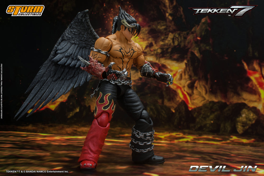 TEKKEN 7 - DEVIL JIN ACTION FIGURE | 鉄拳7 アクションフィギュア デビル仁