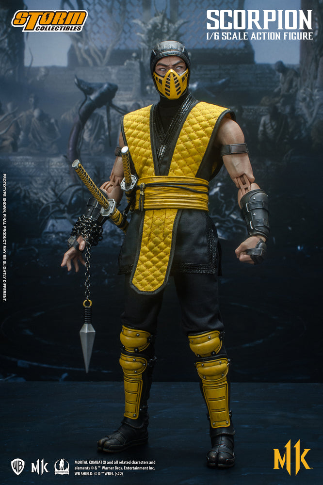 SCORPION 1/6 SCALE ACTION FIGURE | モータルコンバット11 1/6 アクションフィギュア スコーピオン