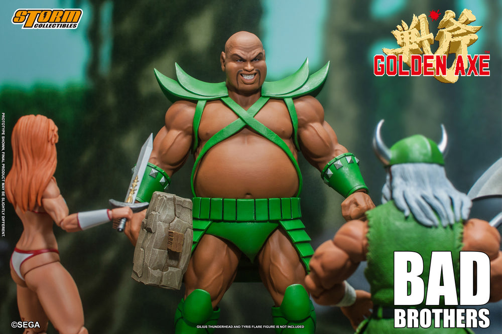 GOLDEN AXE ACTION FIGURE BAD BROTHERS | ゴールデンアックス アクションフィギュア バド兄弟