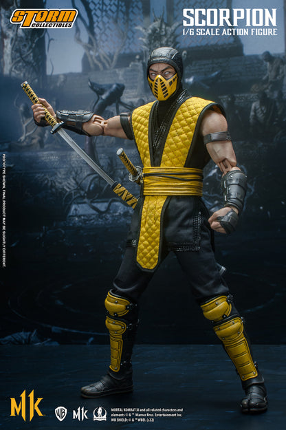 SCORPION 1/6 SCALE ACTION FIGURE | モータルコンバット11 1/6 アクションフィギュア スコーピオン