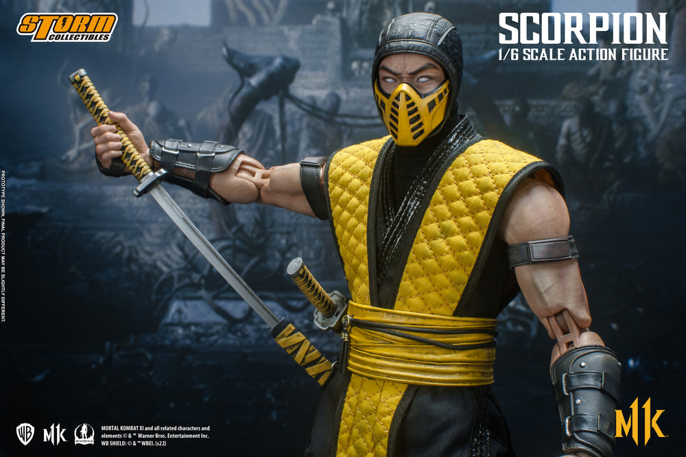 SCORPION 1/6 SCALE ACTION FIGURE | モータルコンバット11 1/6 アクションフィギュア スコーピオン