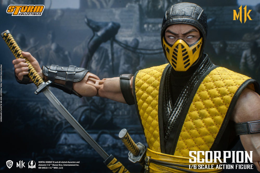SCORPION 1/6 SCALE ACTION FIGURE | モータルコンバット11 1/6 アクションフィギュア スコーピオン