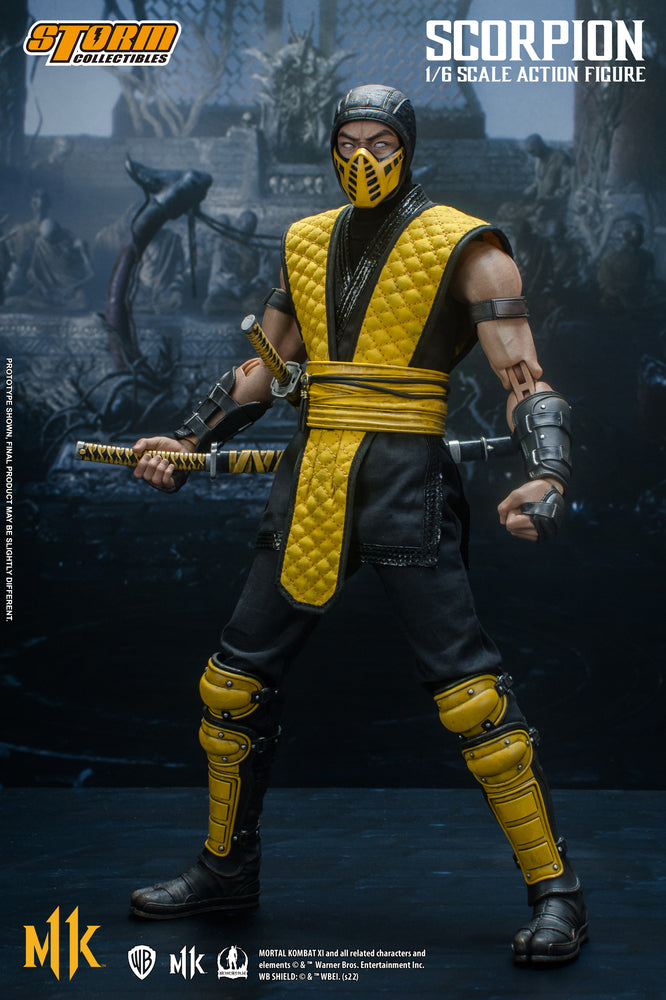 SCORPION 1/6 SCALE ACTION FIGURE | モータルコンバット11 1/6 アクションフィギュア スコーピオン