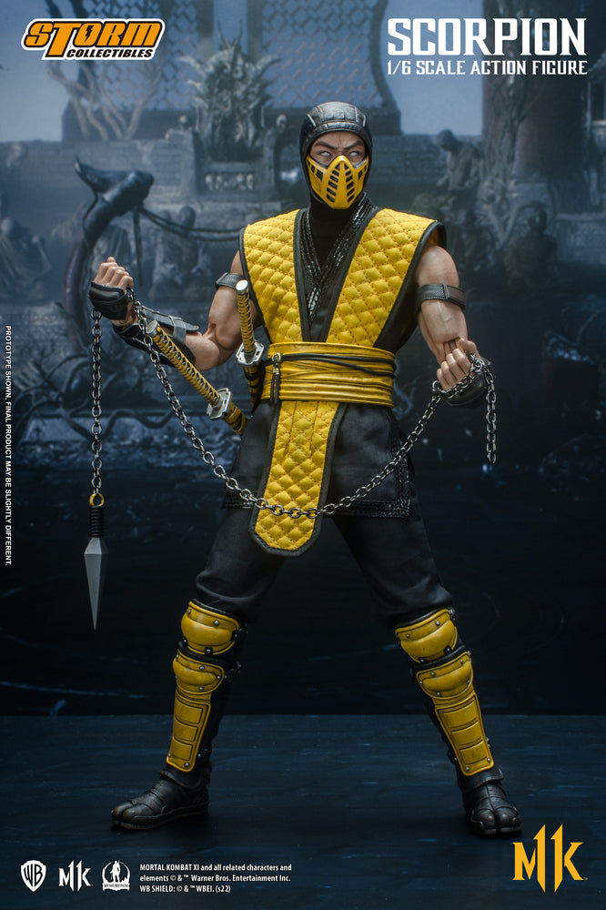 SCORPION 1/6 SCALE ACTION FIGURE | モータルコンバット11 1/6 アクションフィギュア スコーピオン