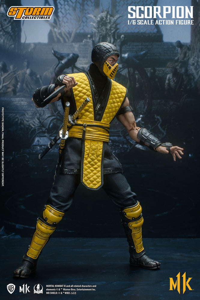 SCORPION 1/6 SCALE ACTION FIGURE | モータルコンバット11 1/6 アクションフィギュア スコーピオン