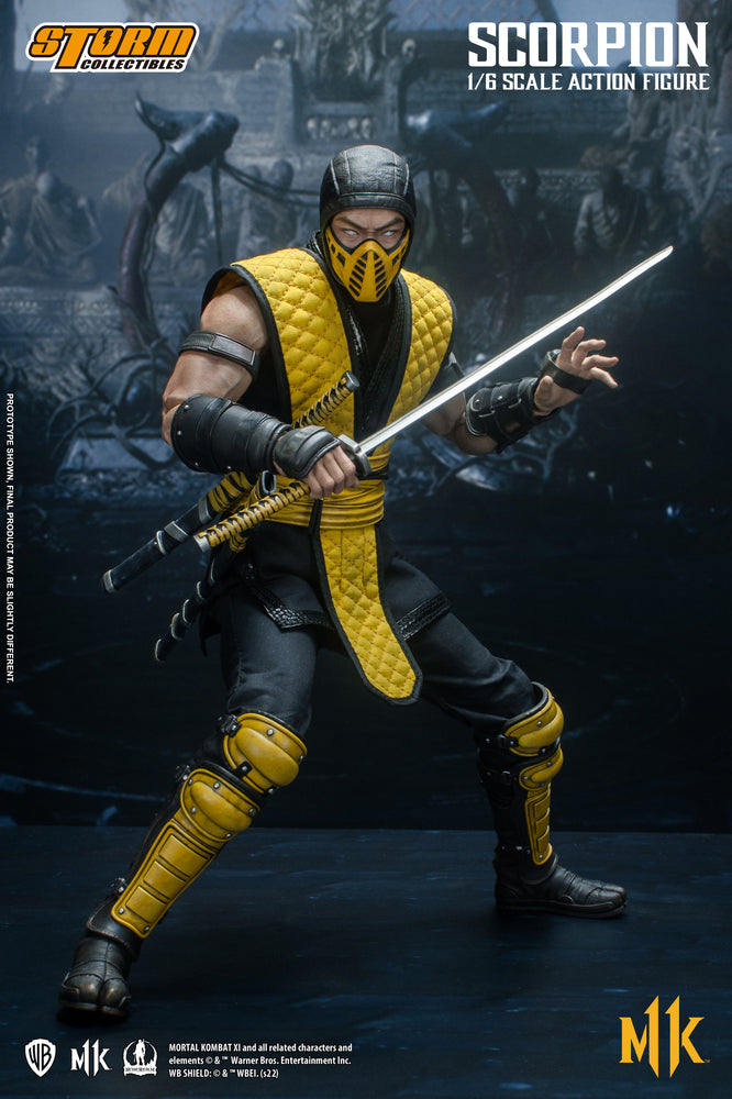 SCORPION 1/6 SCALE ACTION FIGURE | モータルコンバット11 1/6 アクションフィギュア スコーピオン