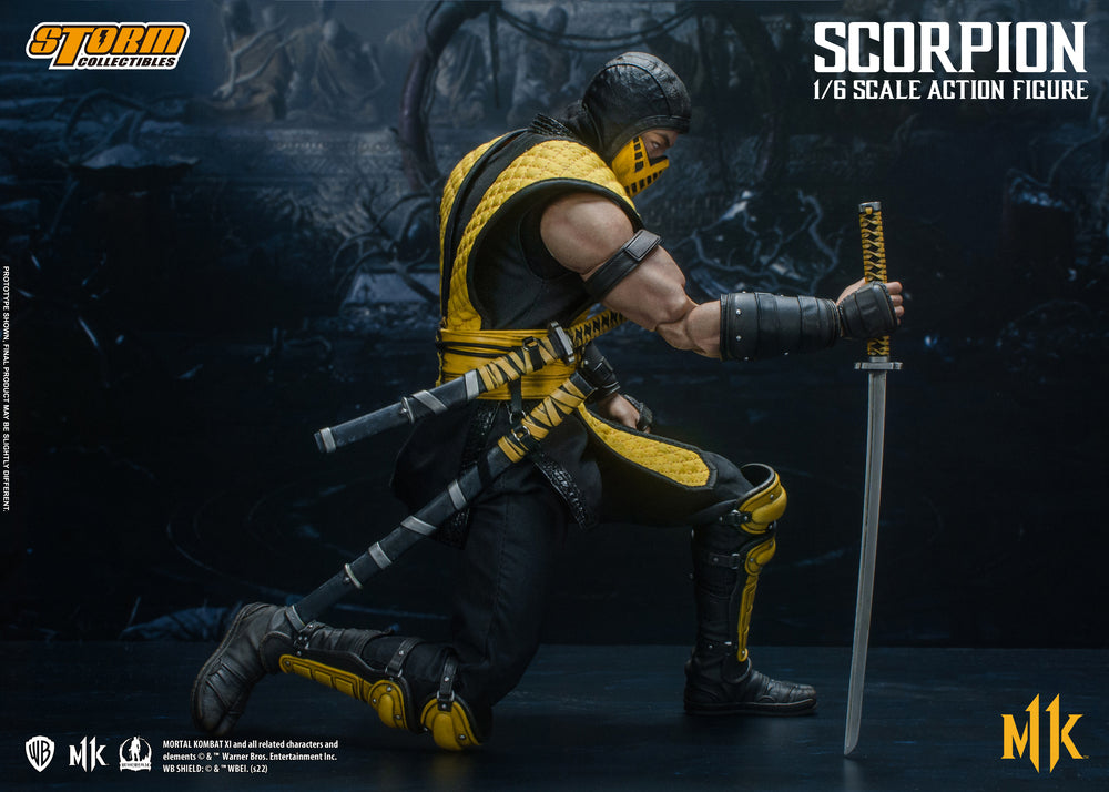 SCORPION 1/6 SCALE ACTION FIGURE | モータルコンバット11 1/6 アクションフィギュア スコーピオン