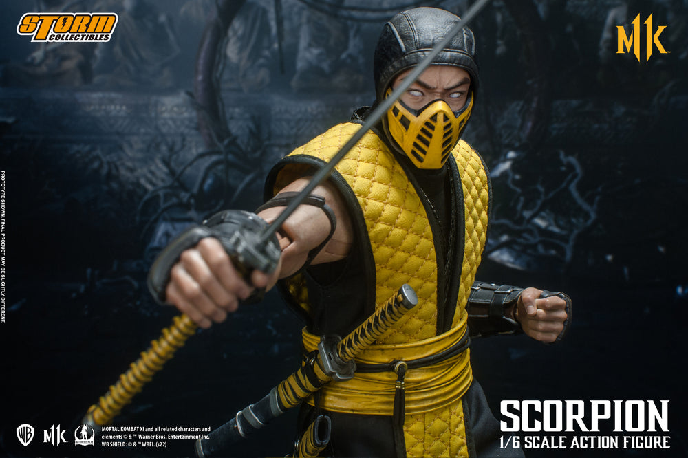 SCORPION 1/6 SCALE ACTION FIGURE | モータルコンバット11 1/6 アクションフィギュア スコーピオン