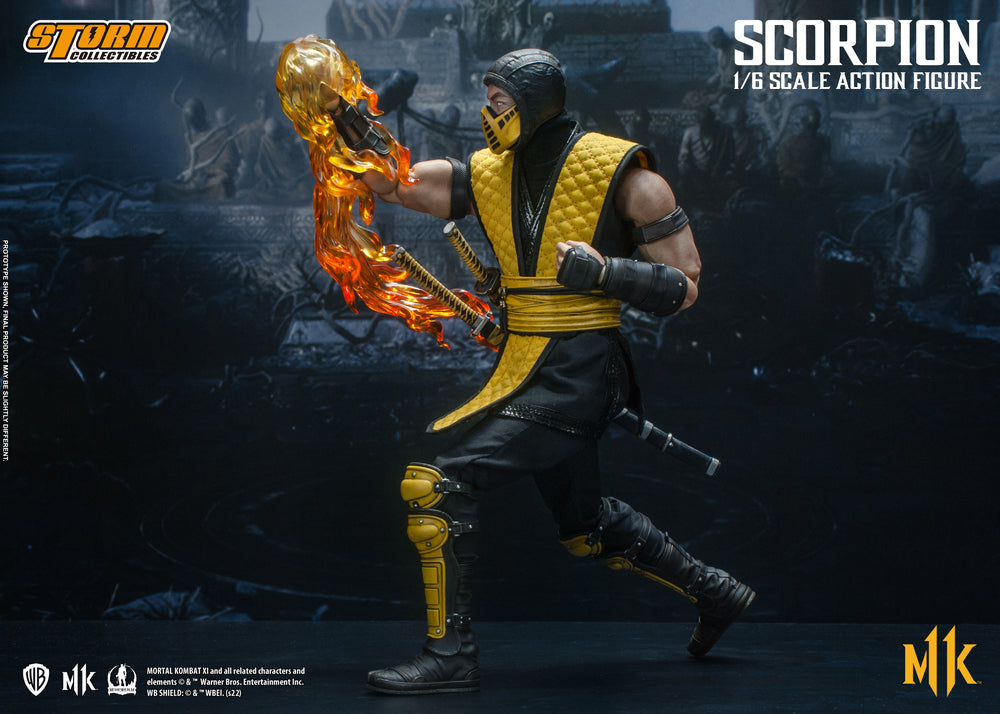 SCORPION 1/6 SCALE ACTION FIGURE | モータルコンバット11 1/6 アクションフィギュア スコーピオン