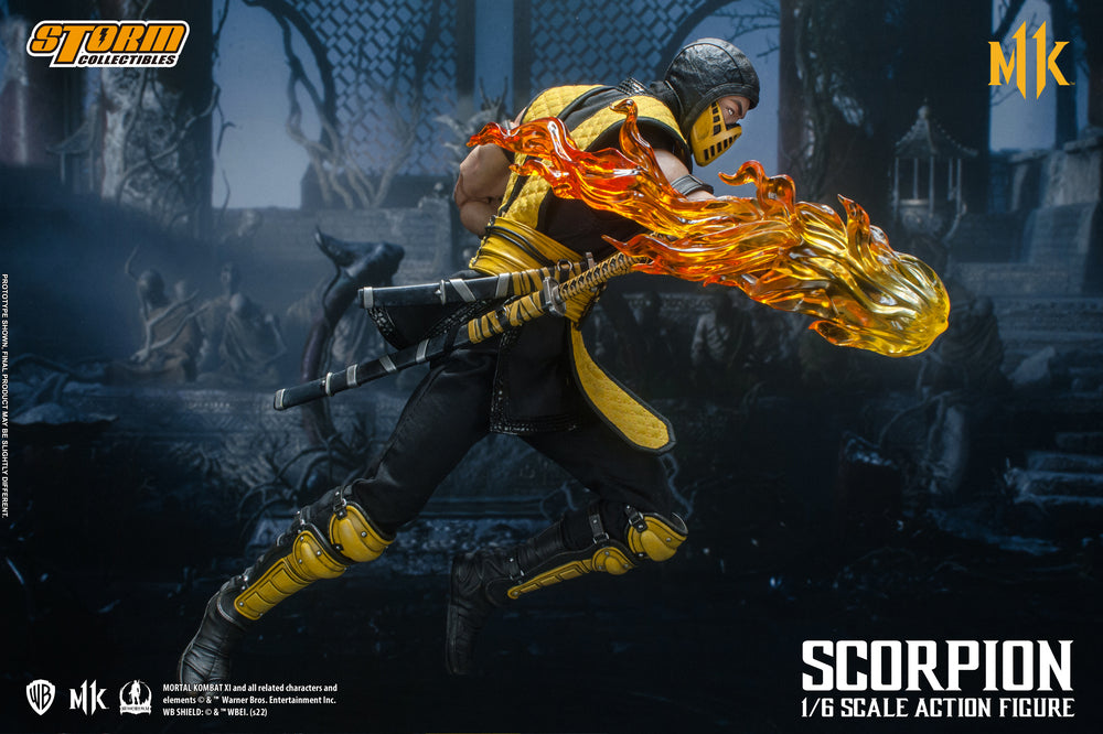SCORPION 1/6 SCALE ACTION FIGURE | モータルコンバット11 1/6 アクションフィギュア スコーピオン