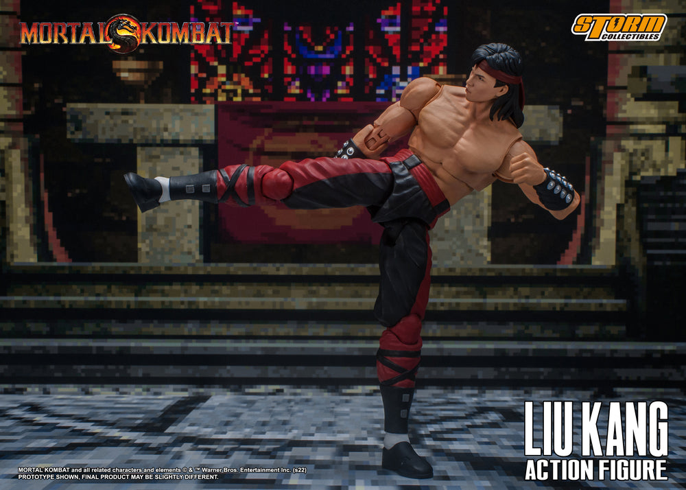 MORTAL KOMBAT 1/12 SCALE ACTION FIGURE LIU KANG | モータルコンバット アクションフィギュア リュウ・カン