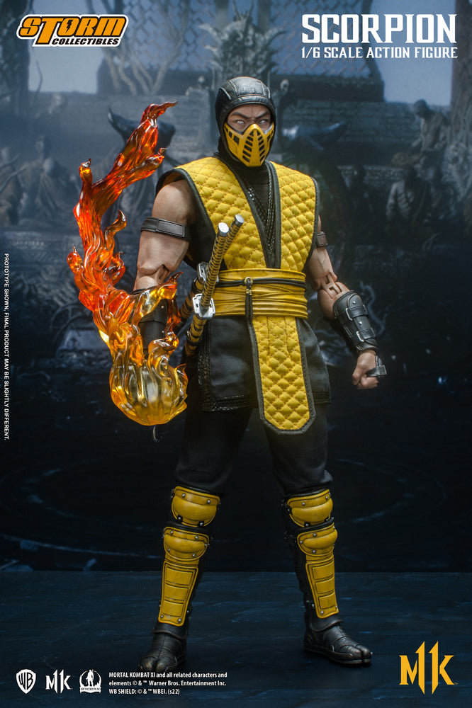 SCORPION 1/6 SCALE ACTION FIGURE | モータルコンバット11 1/6 アクションフィギュア スコーピオン