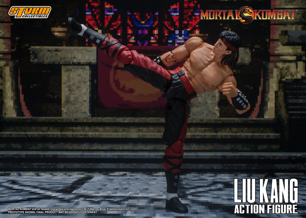 MORTAL KOMBAT 1/12 SCALE ACTION FIGURE LIU KANG | モータルコンバット アクションフィギュア リュウ・カン