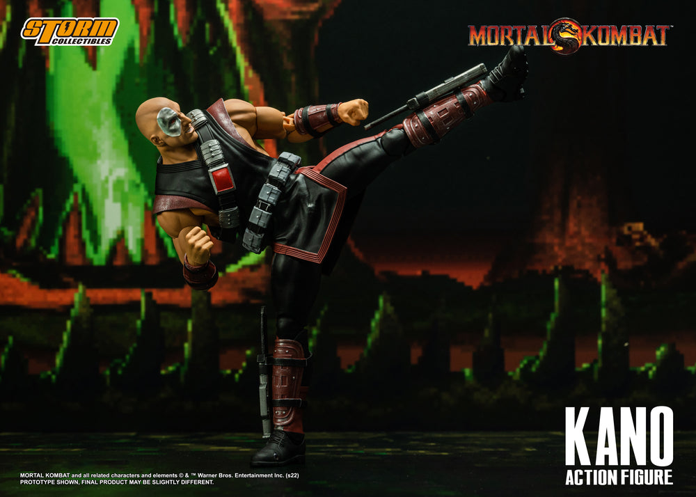 MORTAL KOMBAT ACTION FIGURE KANO | モータルコンバット アクションフィギュア カノウ