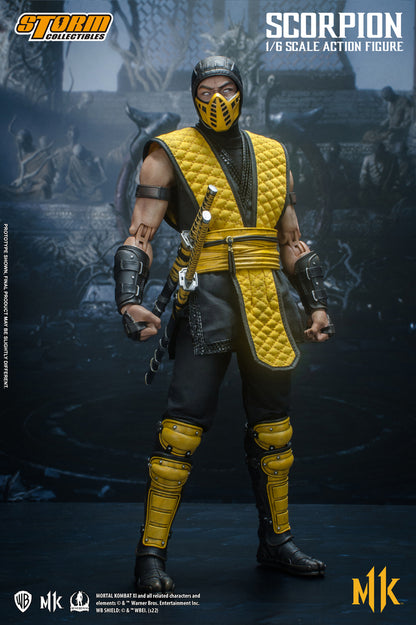SCORPION 1/6 SCALE ACTION FIGURE | モータルコンバット11 1/6 アクションフィギュア スコーピオン