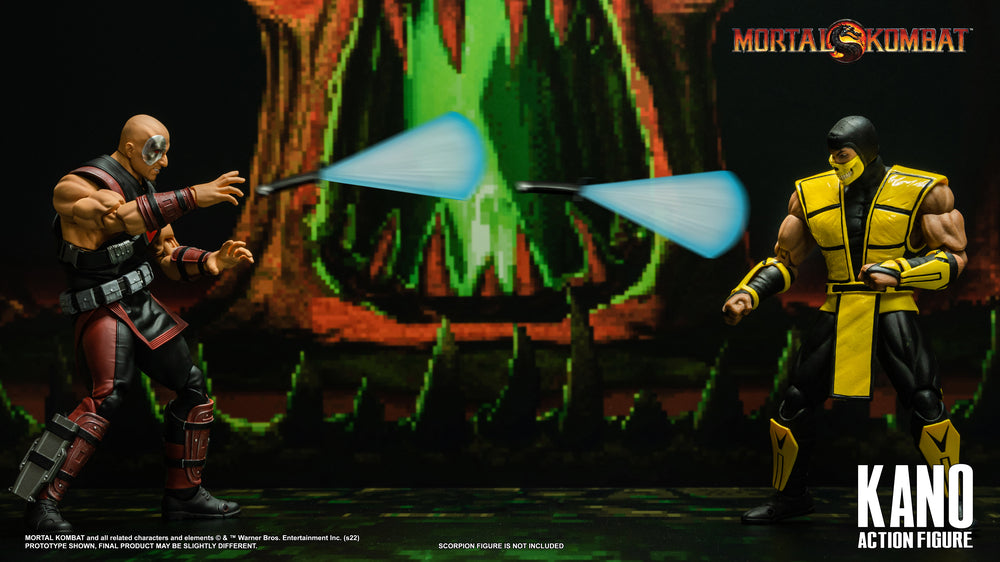 MORTAL KOMBAT ACTION FIGURE KANO | モータルコンバット アクションフィギュア カノウ