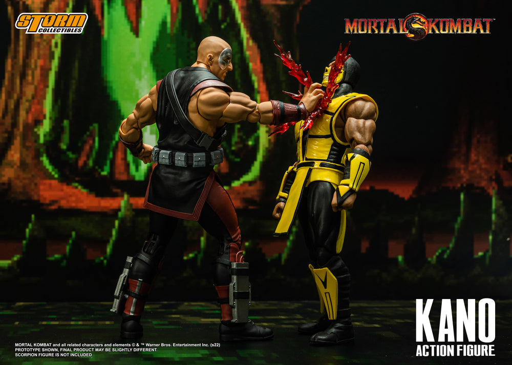 MORTAL KOMBAT ACTION FIGURE KANO | モータルコンバット アクションフィギュア カノウ