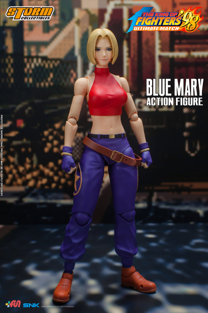THE KING OF FIGHTERS ’98 ULTIMATE MATCH BLUE MARY ACTION FIGURE | ザ・キング・オブ・ファイターズ '98 アルティメットマッチ アクションフィギュア ブルー・マリー