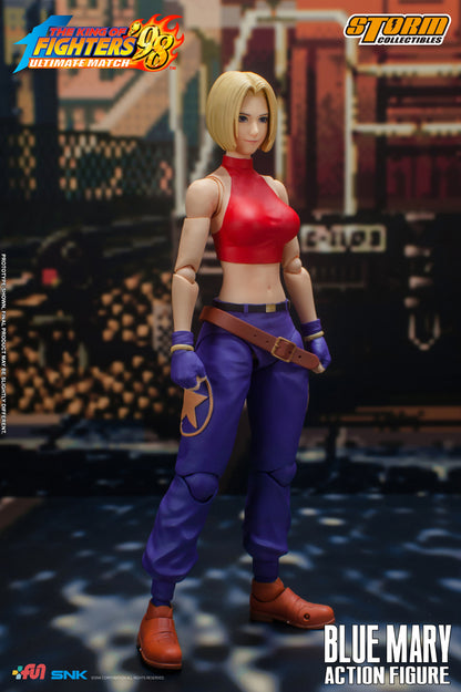 THE KING OF FIGHTERS ’98 ULTIMATE MATCH BLUE MARY ACTION FIGURE | ザ・キング・オブ・ファイターズ '98 アルティメットマッチ アクションフィギュア ブルー・マリー