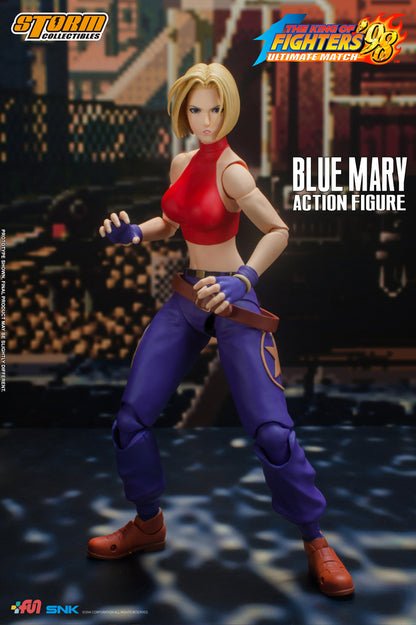 THE KING OF FIGHTERS ’98 ULTIMATE MATCH BLUE MARY ACTION FIGURE | ザ・キング・オブ・ファイターズ '98 アルティメットマッチ アクションフィギュア ブルー・マリー