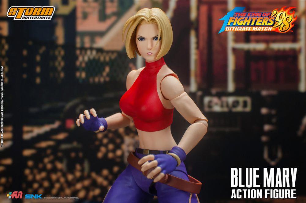 THE KING OF FIGHTERS ’98 ULTIMATE MATCH BLUE MARY ACTION FIGURE | ザ・キング・オブ・ファイターズ '98 アルティメットマッチ アクションフィギュア ブルー・マリー