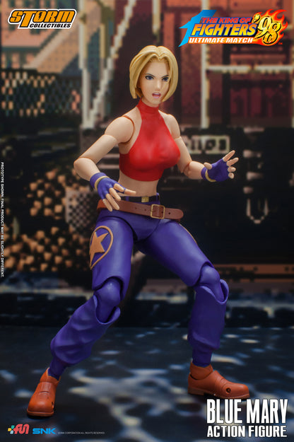 THE KING OF FIGHTERS ’98 ULTIMATE MATCH BLUE MARY ACTION FIGURE | ザ・キング・オブ・ファイターズ '98 アルティメットマッチ アクションフィギュア ブルー・マリー