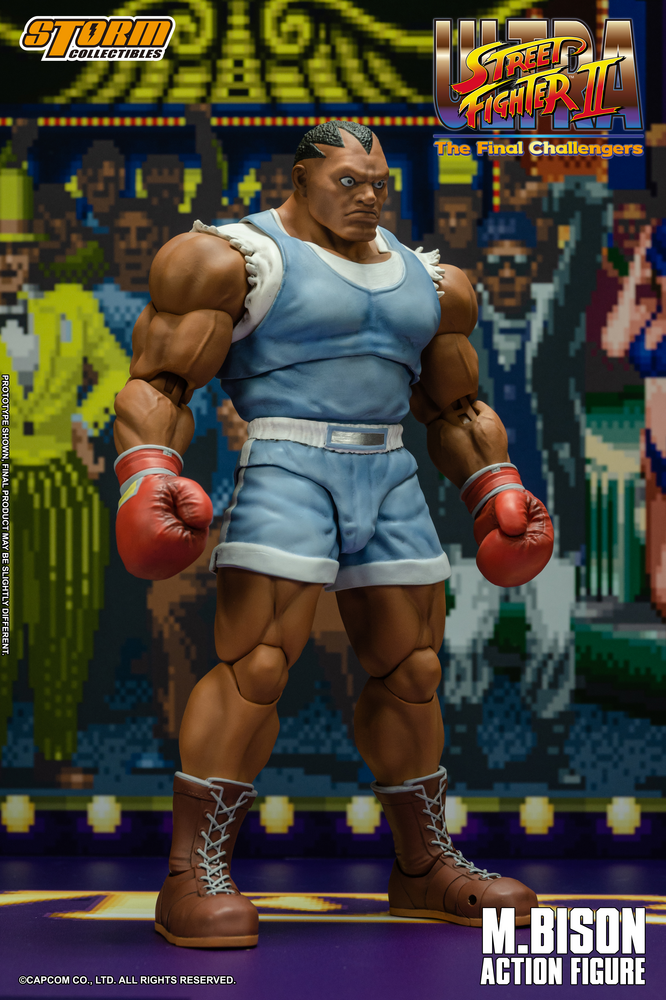 ULTRA STREET FIGHTER II THE FINAL CHALLENGERS - M.BISON ACTION FIGURE | ウルトラストリートファイターII ザ・ファイナルチャレンジャーズ アクションフィギュア バイソン