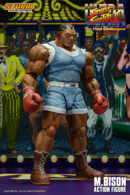 ULTRA STREET FIGHTER II THE FINAL CHALLENGERS - M.BISON ACTION FIGURE | ウルトラストリートファイターII ザ・ファイナルチャレンジャーズ アクションフィギュア バイソン
