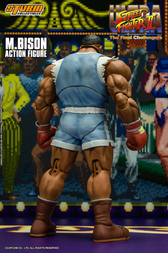ULTRA STREET FIGHTER II THE FINAL CHALLENGERS - M.BISON ACTION FIGURE | ウルトラストリートファイターII ザ・ファイナルチャレンジャーズ アクションフィギュア バイソン