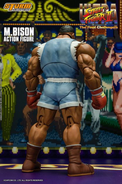 ULTRA STREET FIGHTER II THE FINAL CHALLENGERS - M.BISON ACTION FIGURE | ウルトラストリートファイターII ザ・ファイナルチャレンジャーズ アクションフィギュア バイソン