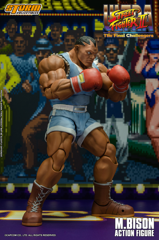 ULTRA STREET FIGHTER II THE FINAL CHALLENGERS - M.BISON ACTION FIGURE | ウルトラストリートファイターII ザ・ファイナルチャレンジャーズ アクションフィギュア バイソン
