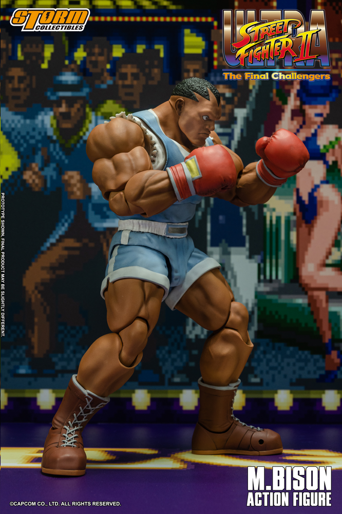 ULTRA STREET FIGHTER II THE FINAL CHALLENGERS - M.BISON ACTION FIGURE | ウルトラストリートファイターII ザ・ファイナルチャレンジャーズ アクションフィギュア バイソン