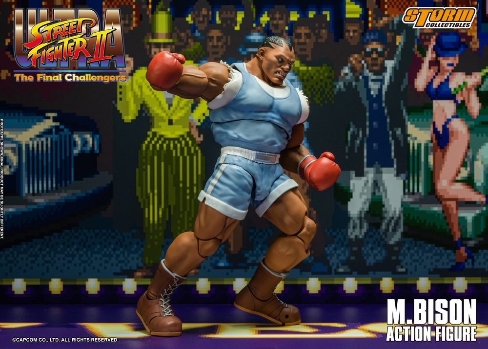 ULTRA STREET FIGHTER II THE FINAL CHALLENGERS - M.BISON ACTION FIGURE | ウルトラストリートファイターII ザ・ファイナルチャレンジャーズ アクションフィギュア バイソン