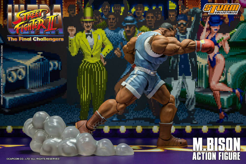 ULTRA STREET FIGHTER II THE FINAL CHALLENGERS - M.BISON ACTION FIGURE | ウルトラストリートファイターII ザ・ファイナルチャレンジャーズ アクションフィギュア バイソン