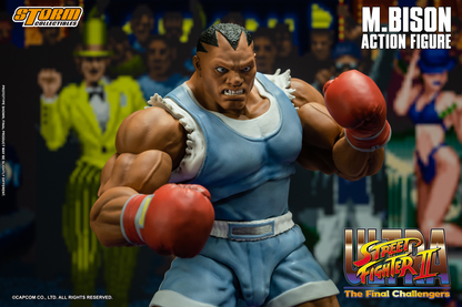 ULTRA STREET FIGHTER II THE FINAL CHALLENGERS - M.BISON ACTION FIGURE | ウルトラストリートファイターII ザ・ファイナルチャレンジャーズ アクションフィギュア バイソン